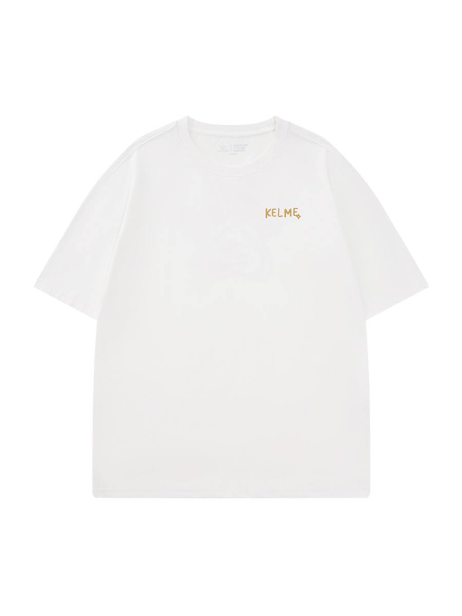Футболка KELME Unisex Short Sleeve T-shirt White