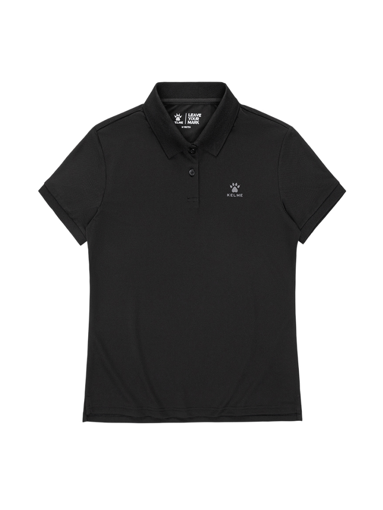 Футболка-поло KELME Short Sleeve Polo Shirt Black