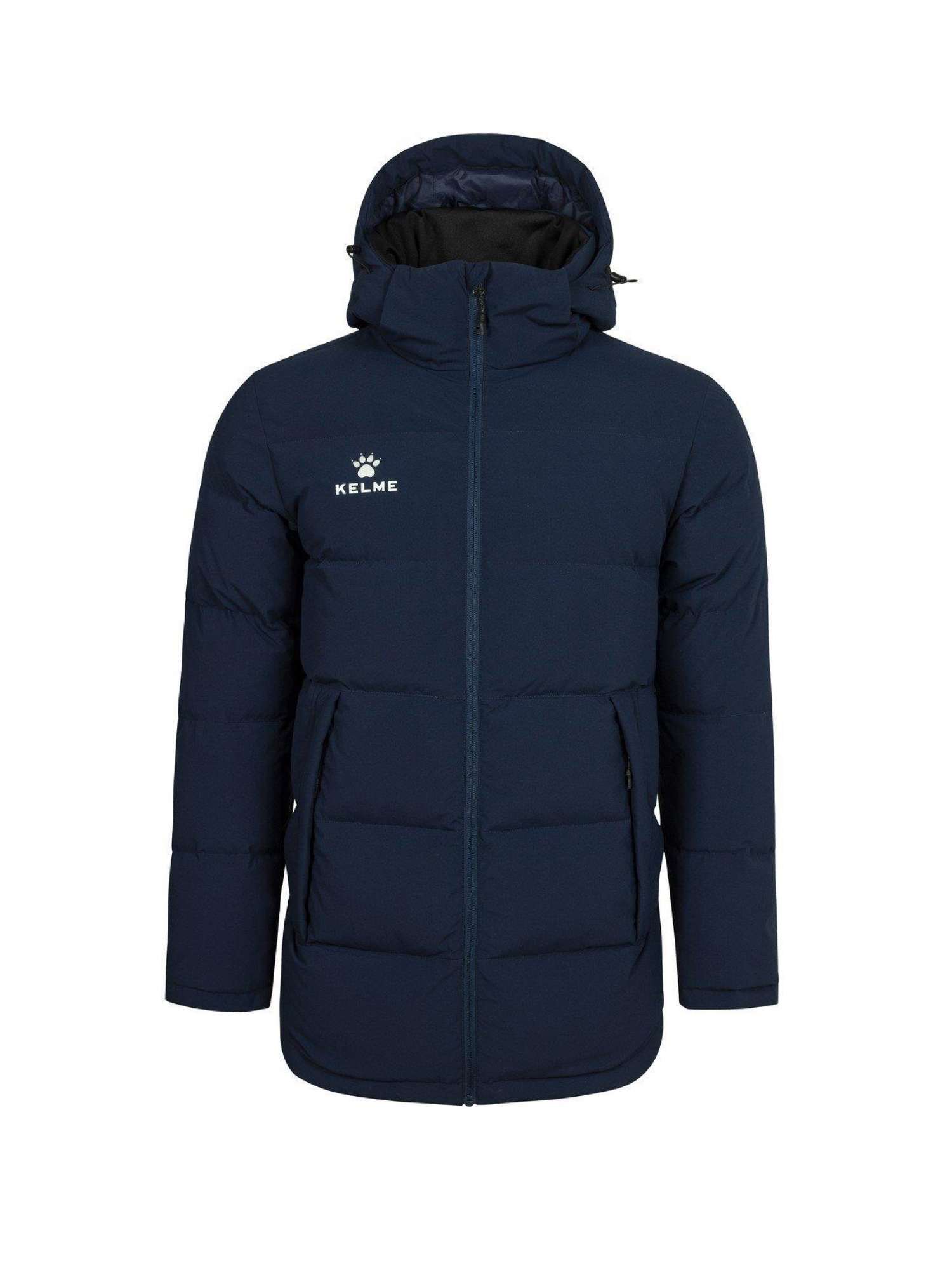 Пуховик KELME Short Down Jacket Dark Blue
