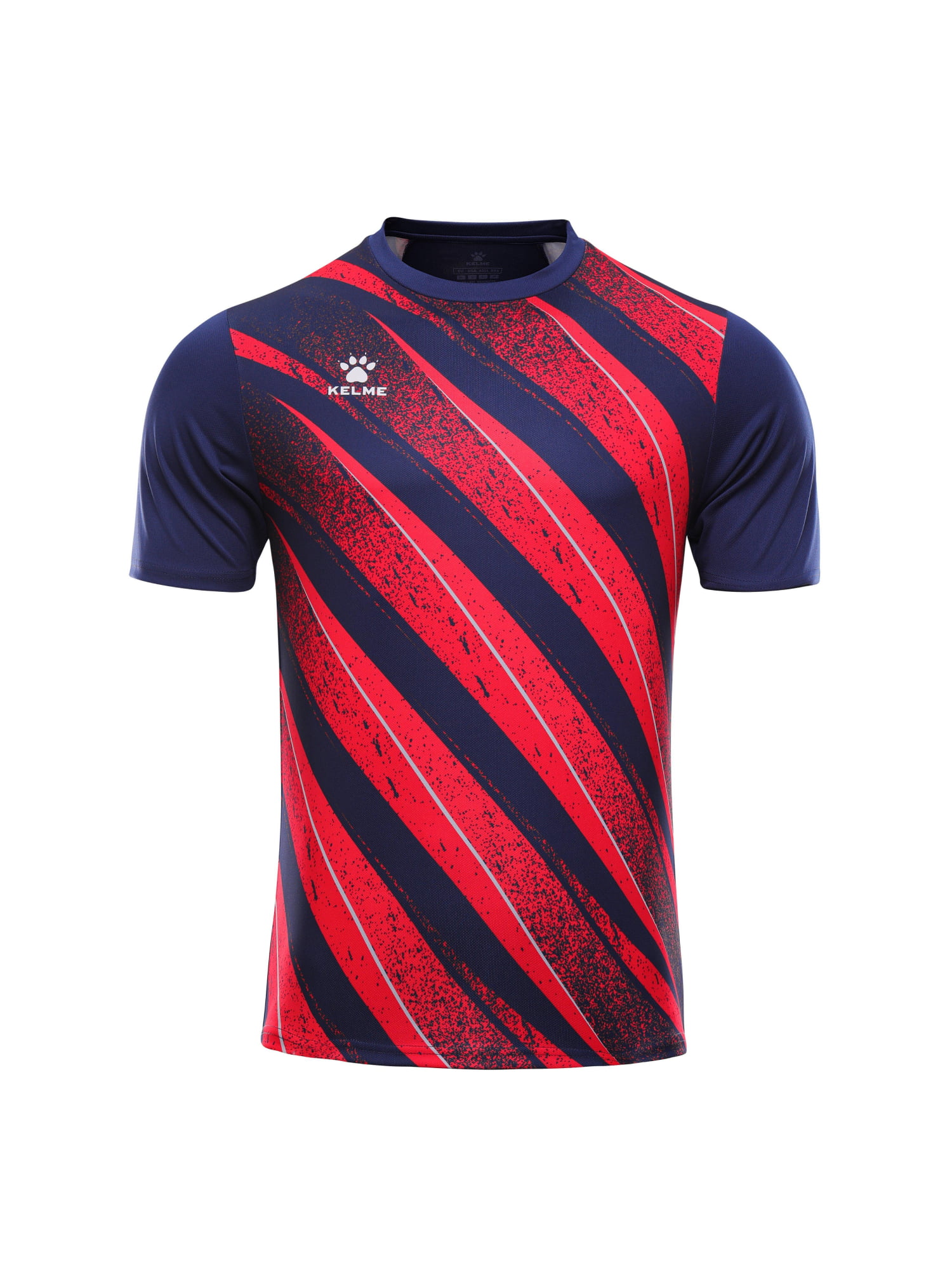 Футболка KELME Short Sleeve Training Suit (Dark Blue/Red)