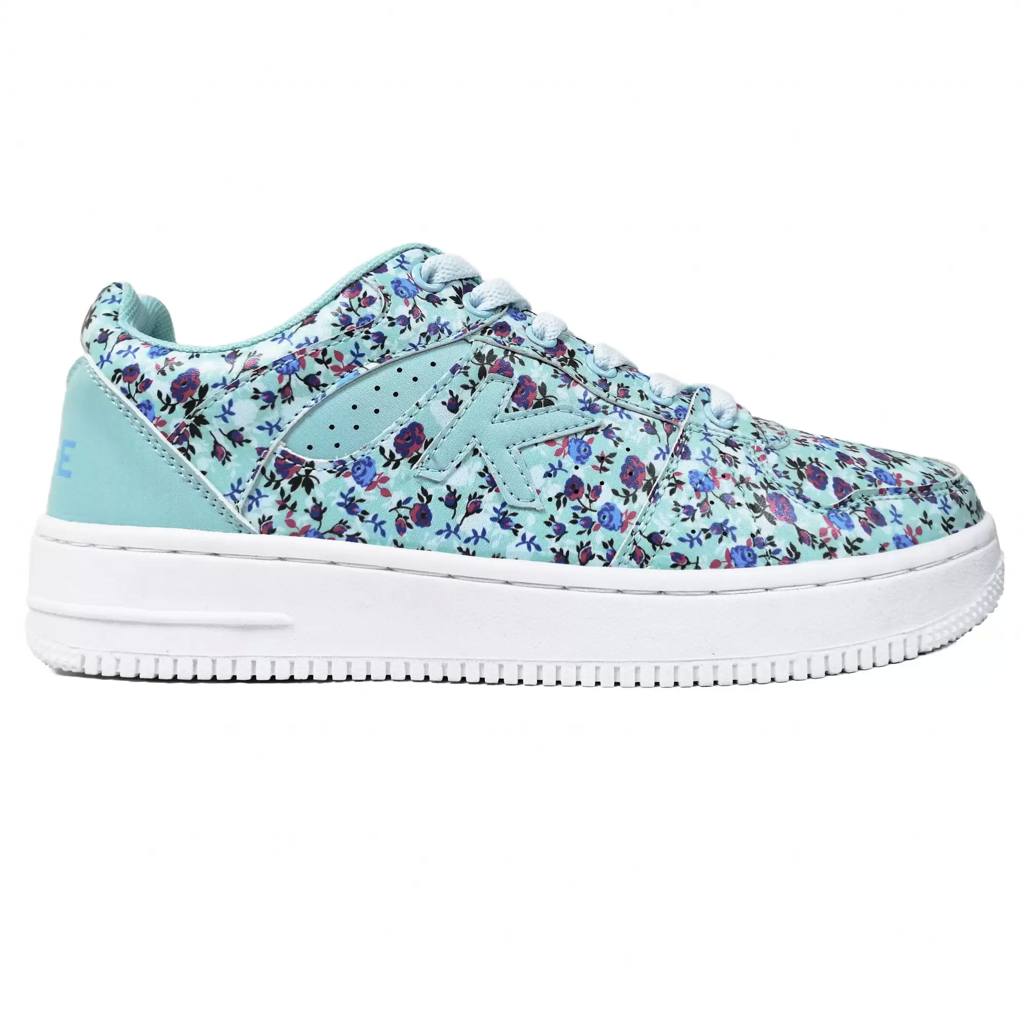 Кроссовки KELME Retro Basket Flowers Light Blue