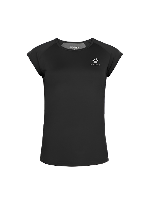 Футболка KELME Round Neck Short Sleeve T-Shirt Black