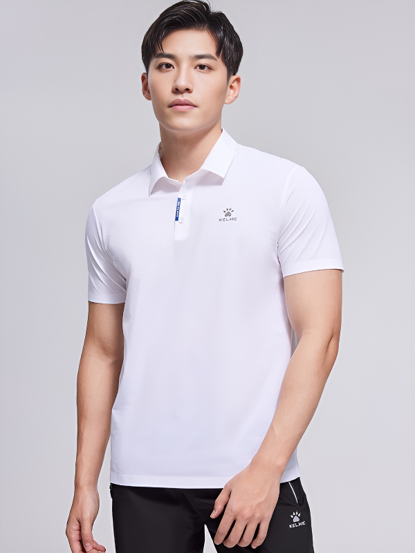 Футболка-поло KELME Short Sleeve Polo Shirt White