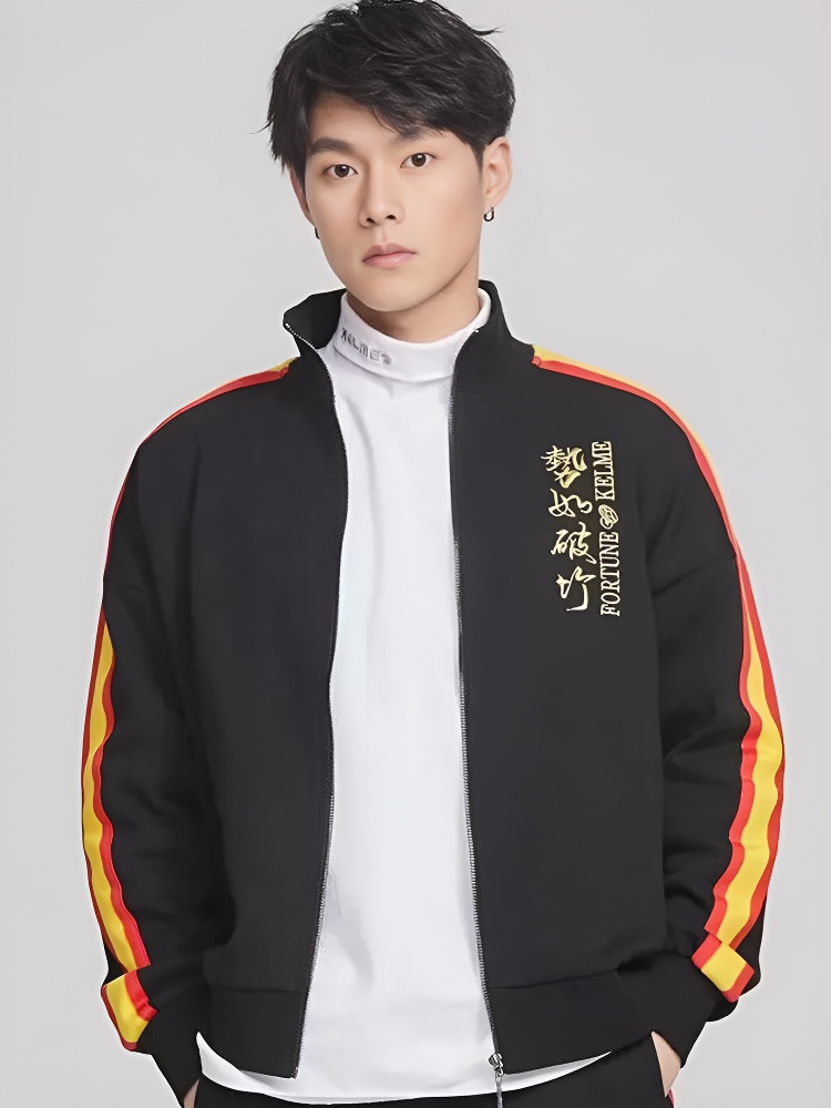 Олимпийка KELME Knitted Coat Black