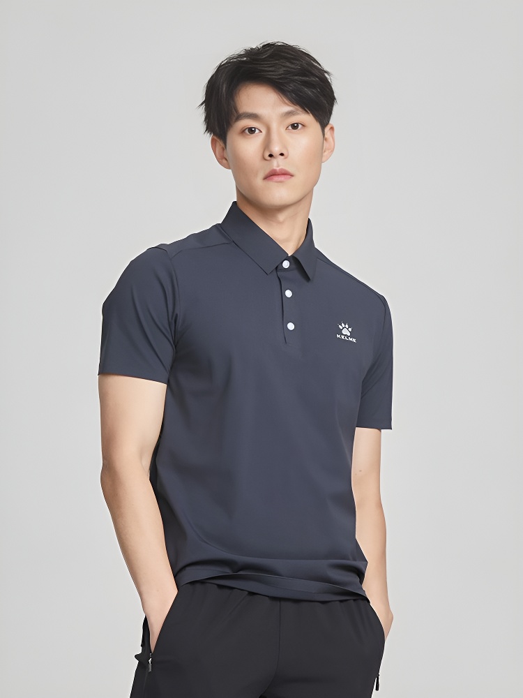 Футболка-поло KELME Short Sleeve Polo Shirt Black