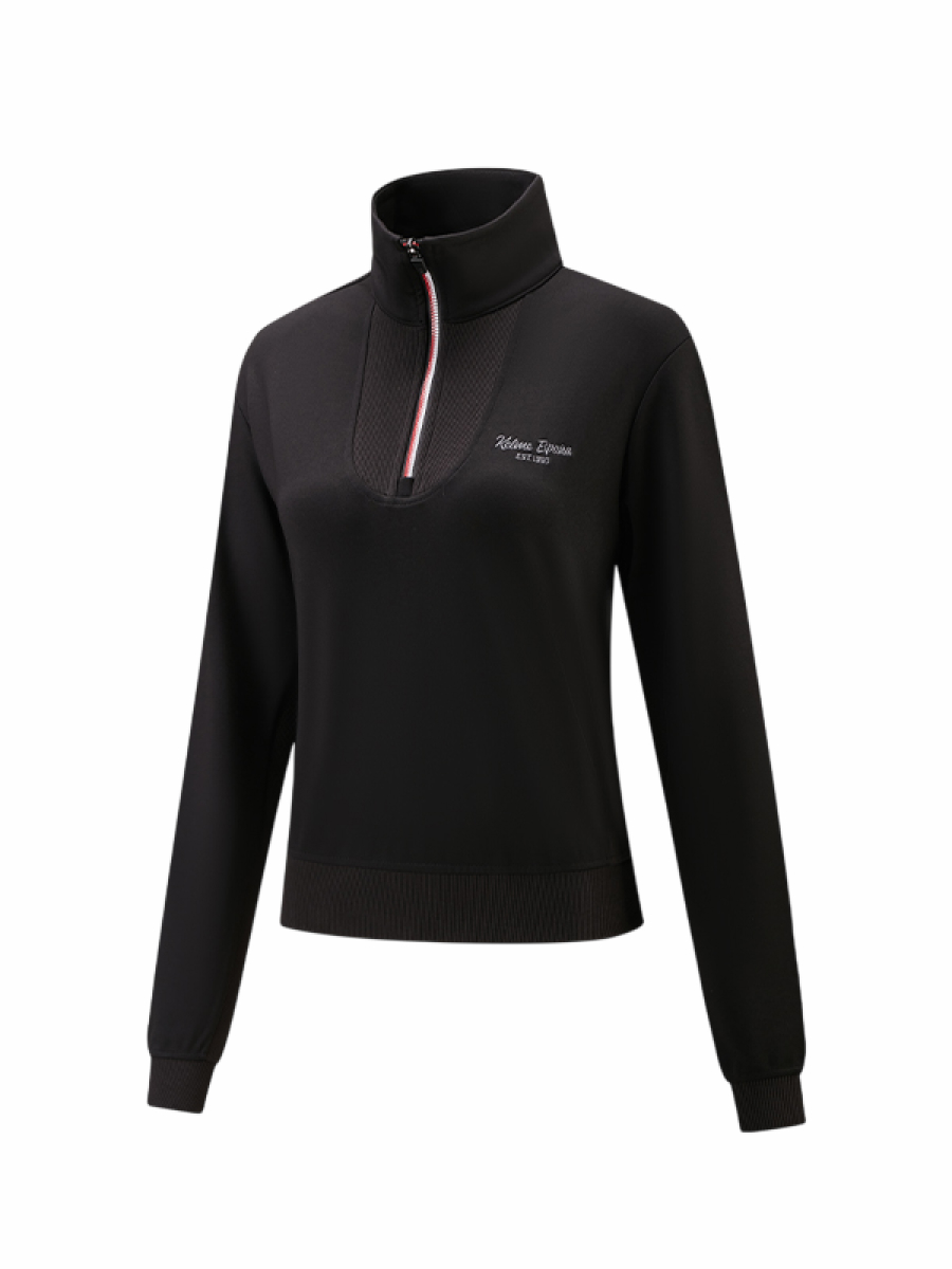 Свитшот KELME Half-Open Sweatshirt Black