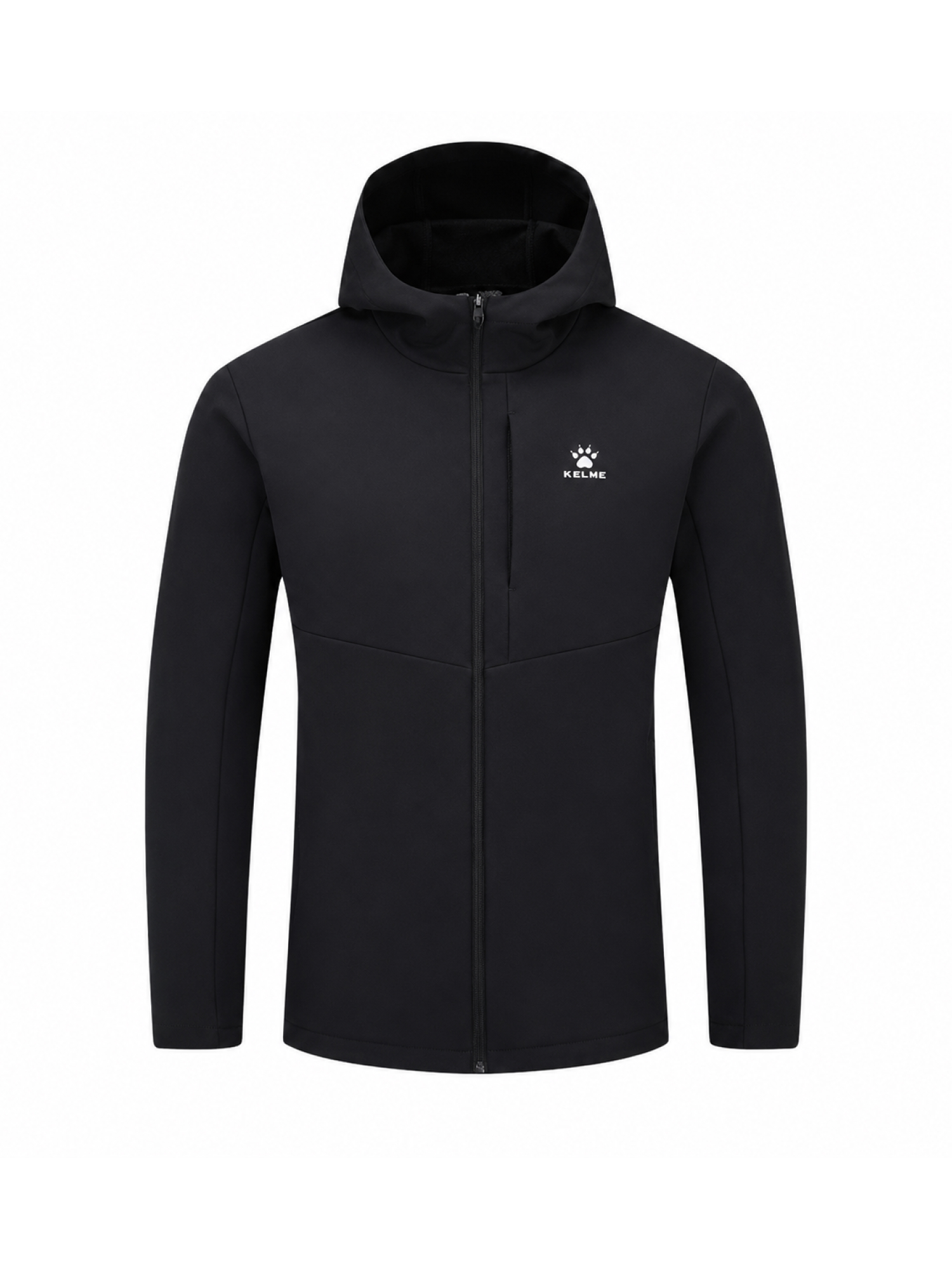 Демисезонная куртка KELME Woven Jacket (hooded) Black