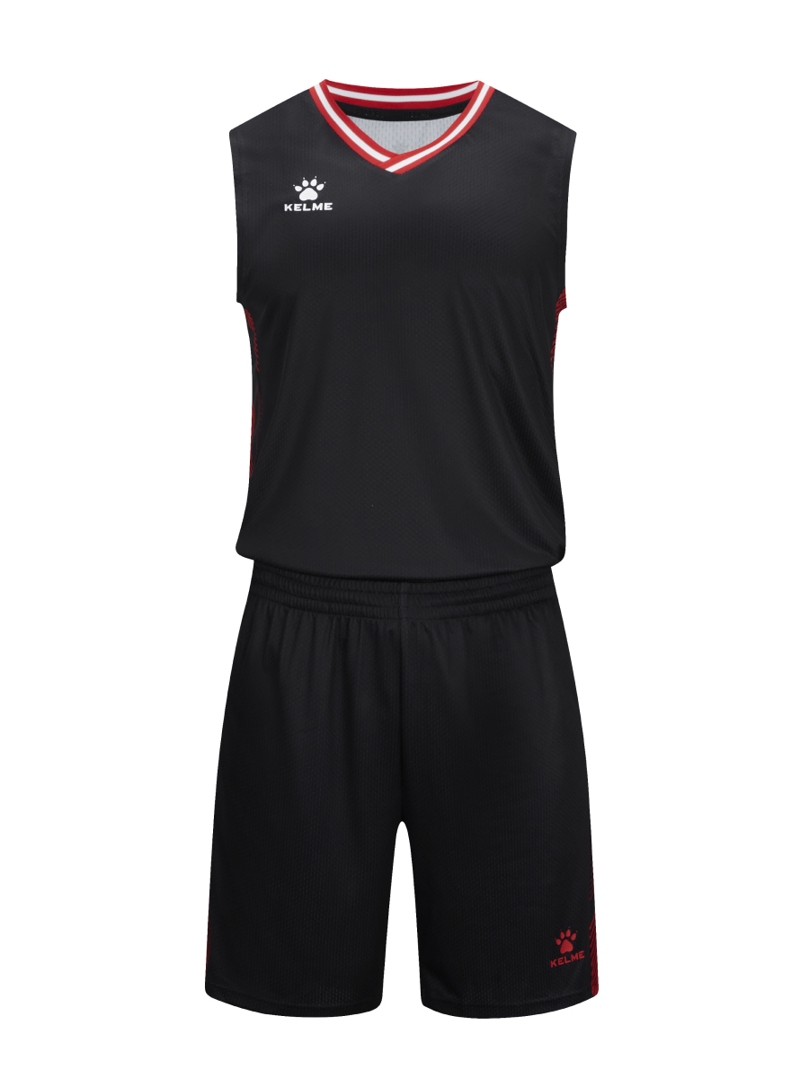 Детская баскетбольная форма KELME Children's Basketball Uniform Black