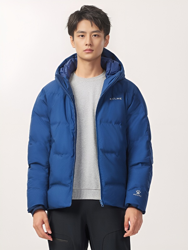 Пуховик KELME Short Down Jacket Blue