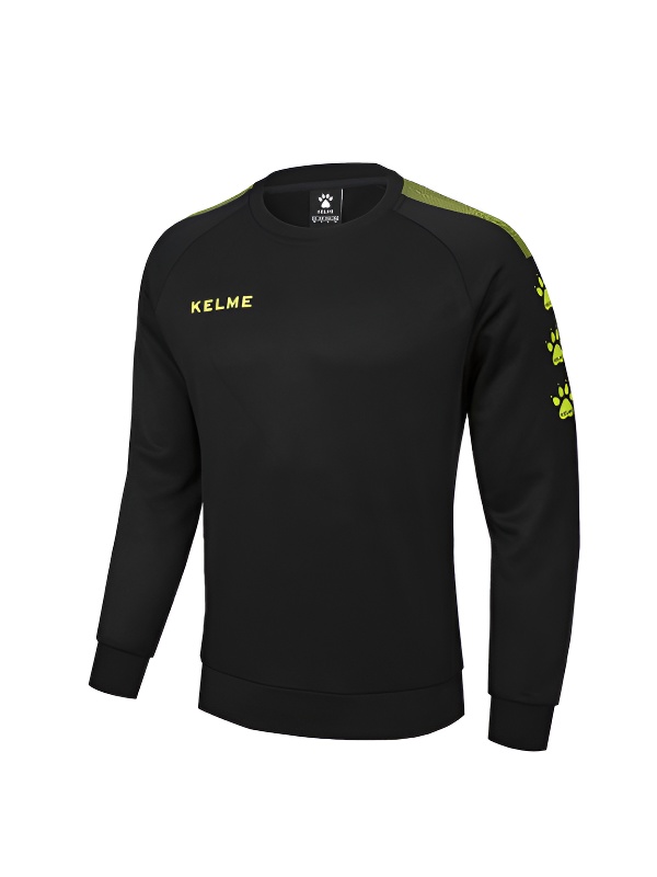 Детский свитшот KELME Knitted Crew Neck Sweatshirt Black