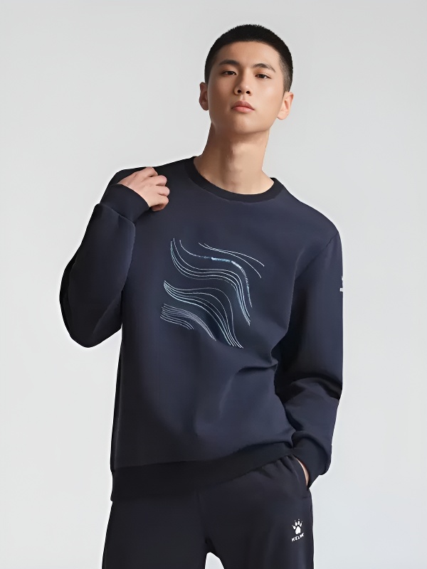 Свитшот KELME Round Neck Sweater Dark Blue