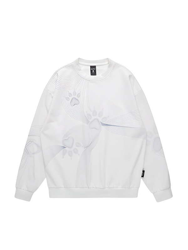 Свитшот KELME Round Neck Sweater White