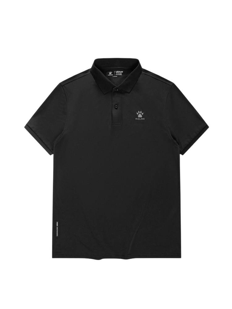 Футболка-поло KELME Short Sleeve Polo Shirt Black