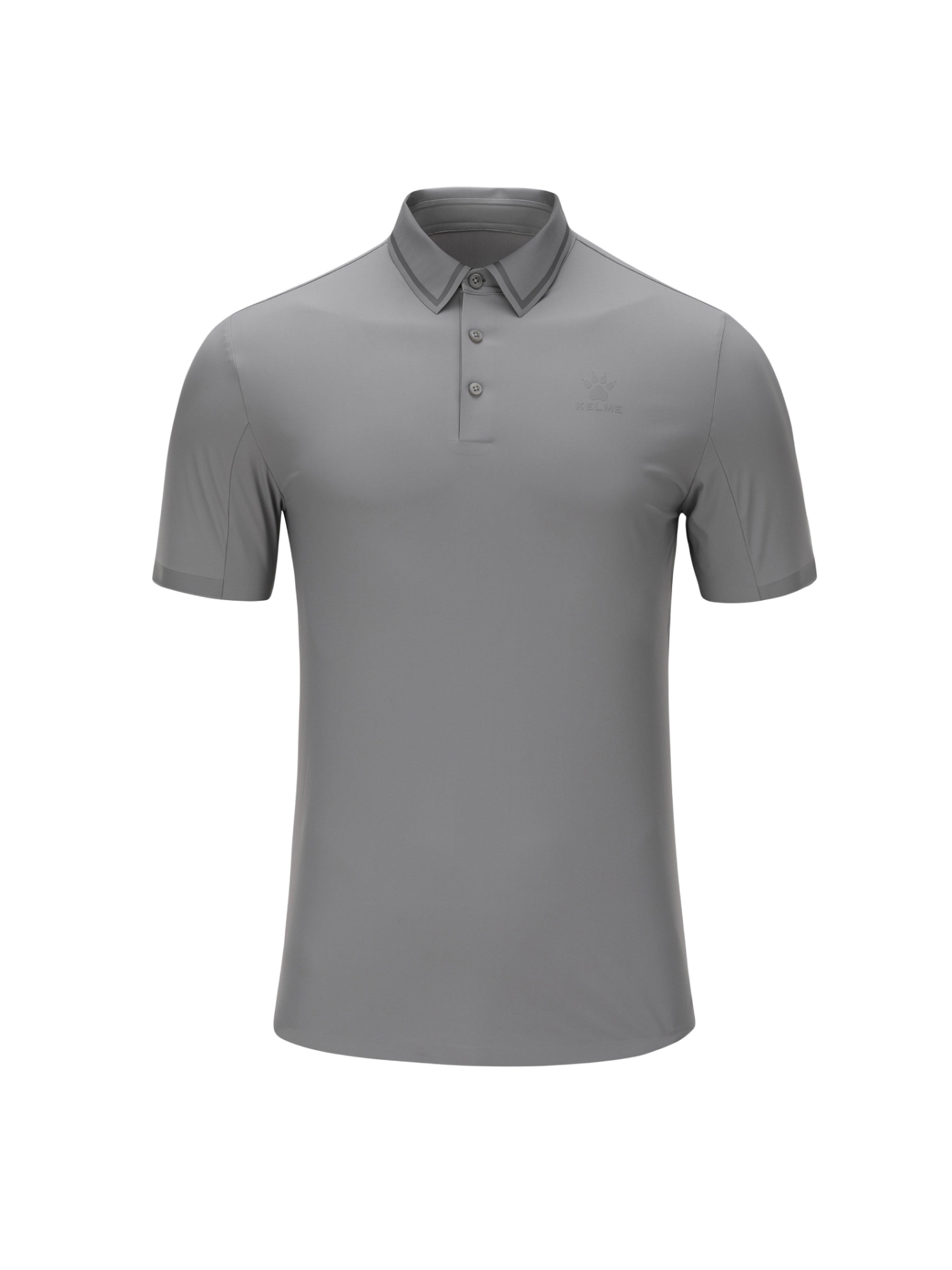 Футболка KELME Short Sleeve Polo Shirt Grey
