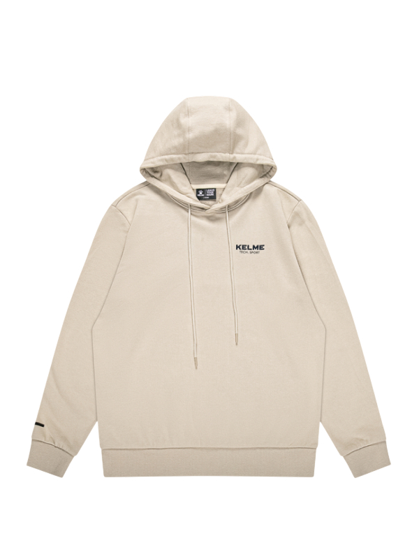 Худи KELME Fleece Hooded Sweatshirt Beige