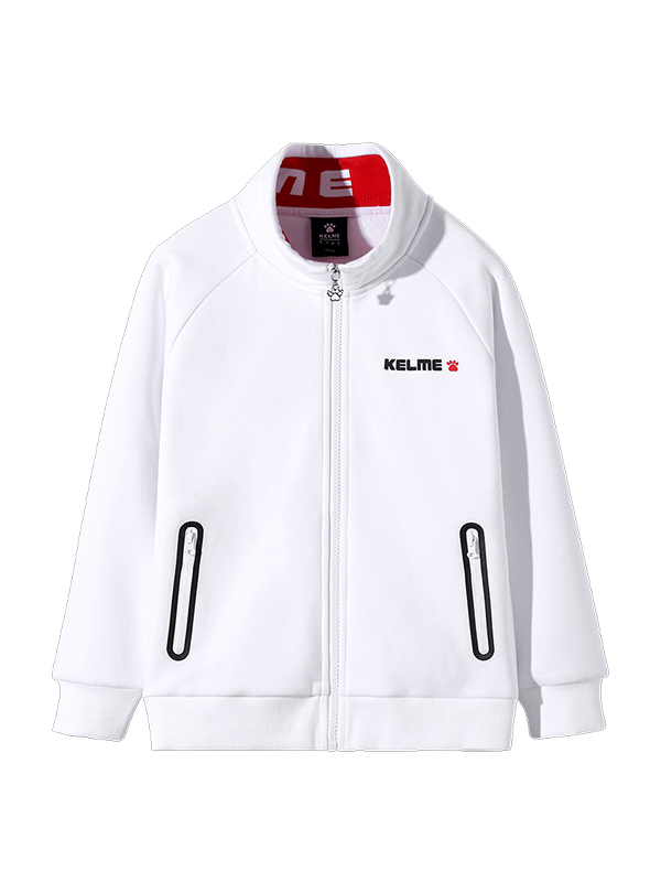 Детский свитшот KELME Boys Cardigan Sweater White