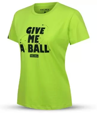 Футболка KELME Women's Casual T-Shirt Light Green