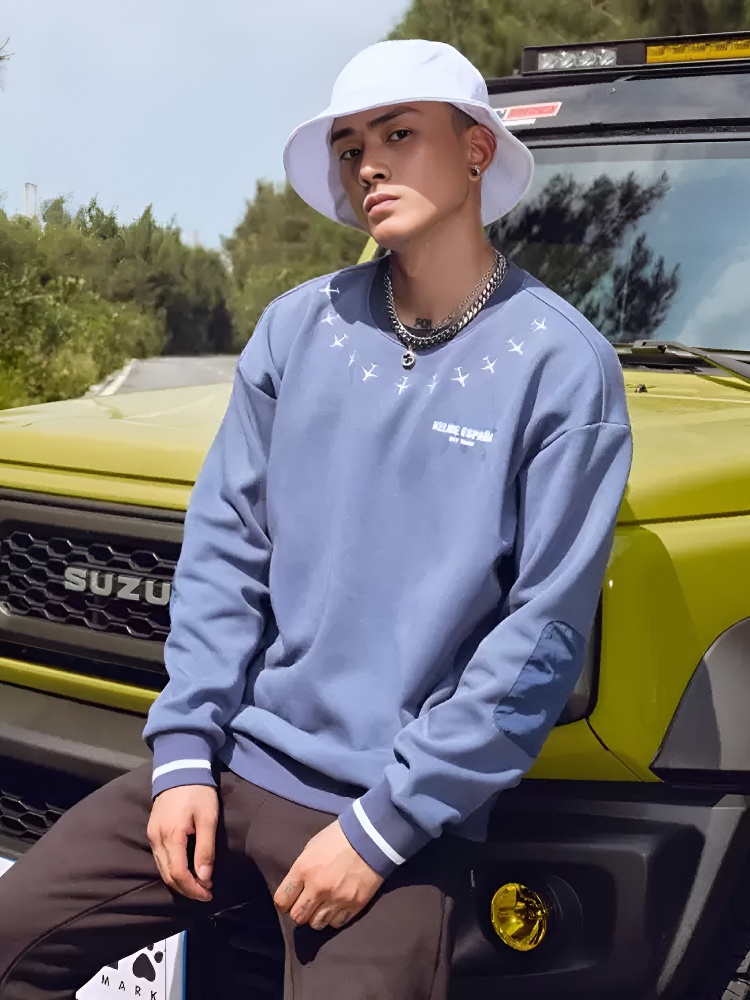 Свитшот KELME Round Neck Sweater Blue