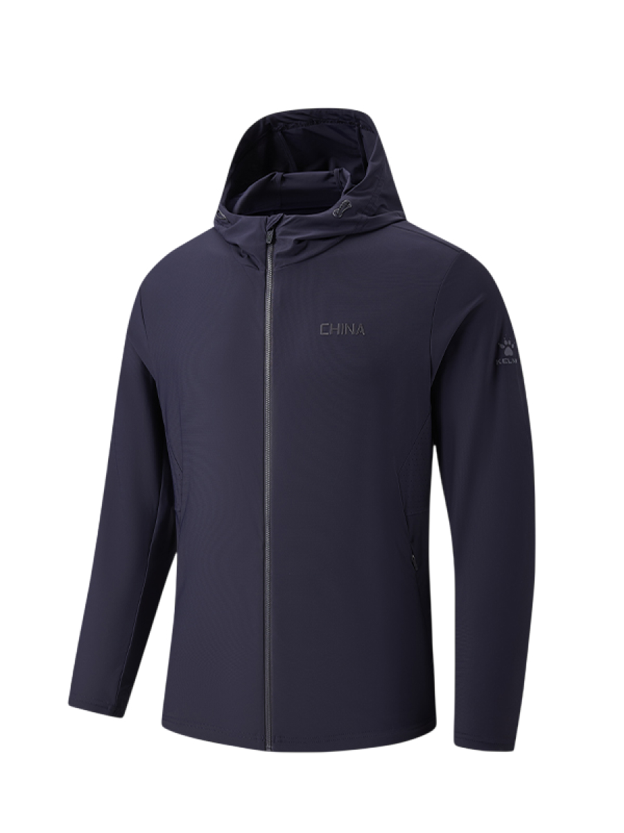 Ветровка KELME Knitted Sun Protection Clothing Dark Blue