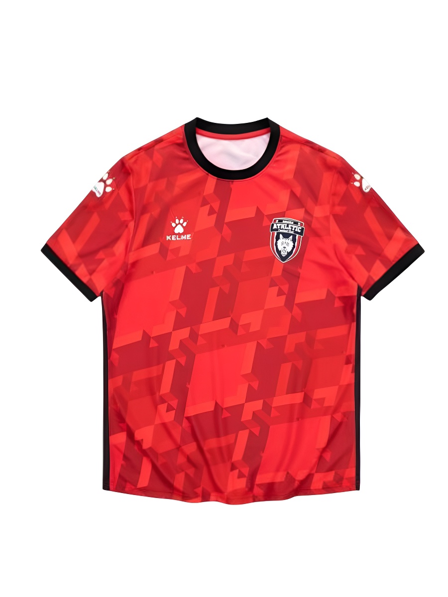 Детская футболка KELME Short Sleeve Football Jersey Kid Red