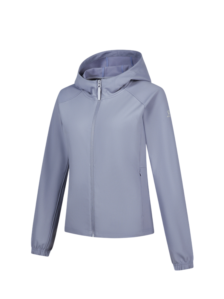 Демисезонная куртка KELME Fleece Knitted Jacket (hooded) Violet