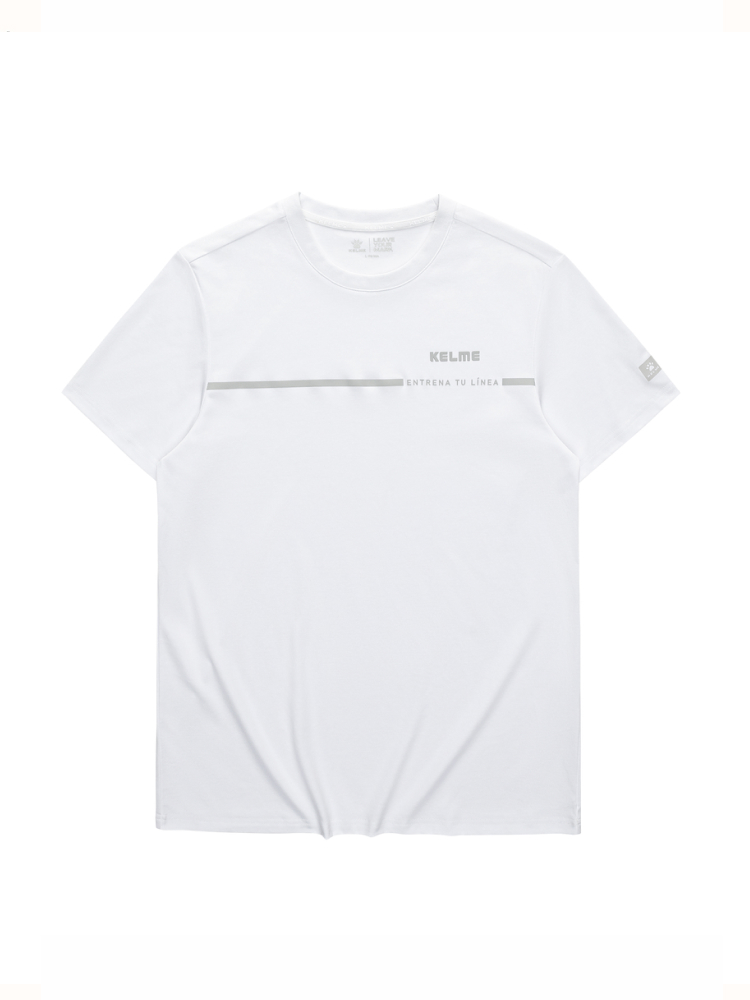 Футболка KELME Round Neck Short Sleeve T-Shirt White