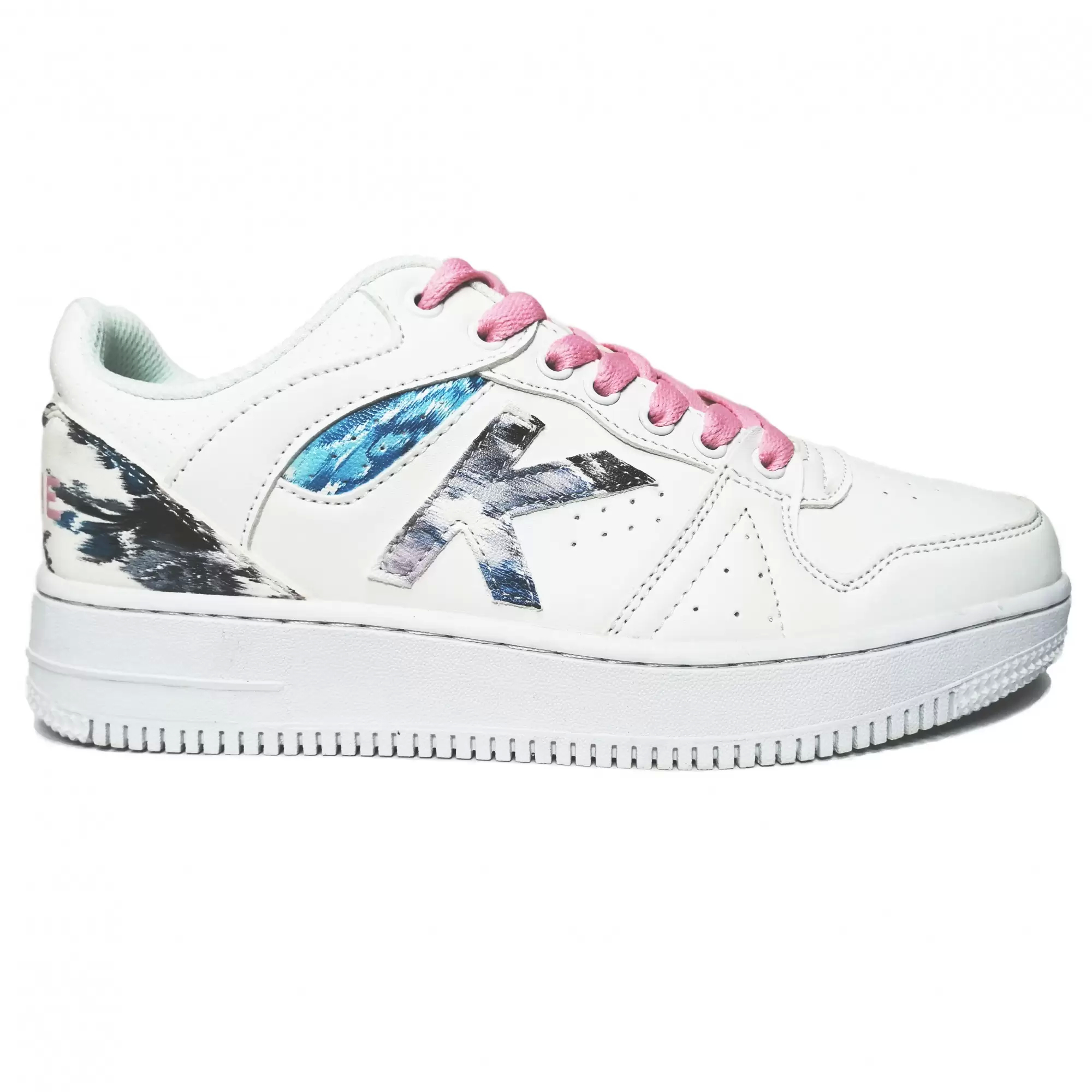 Кроссовки KELME Retro Basket Suede White