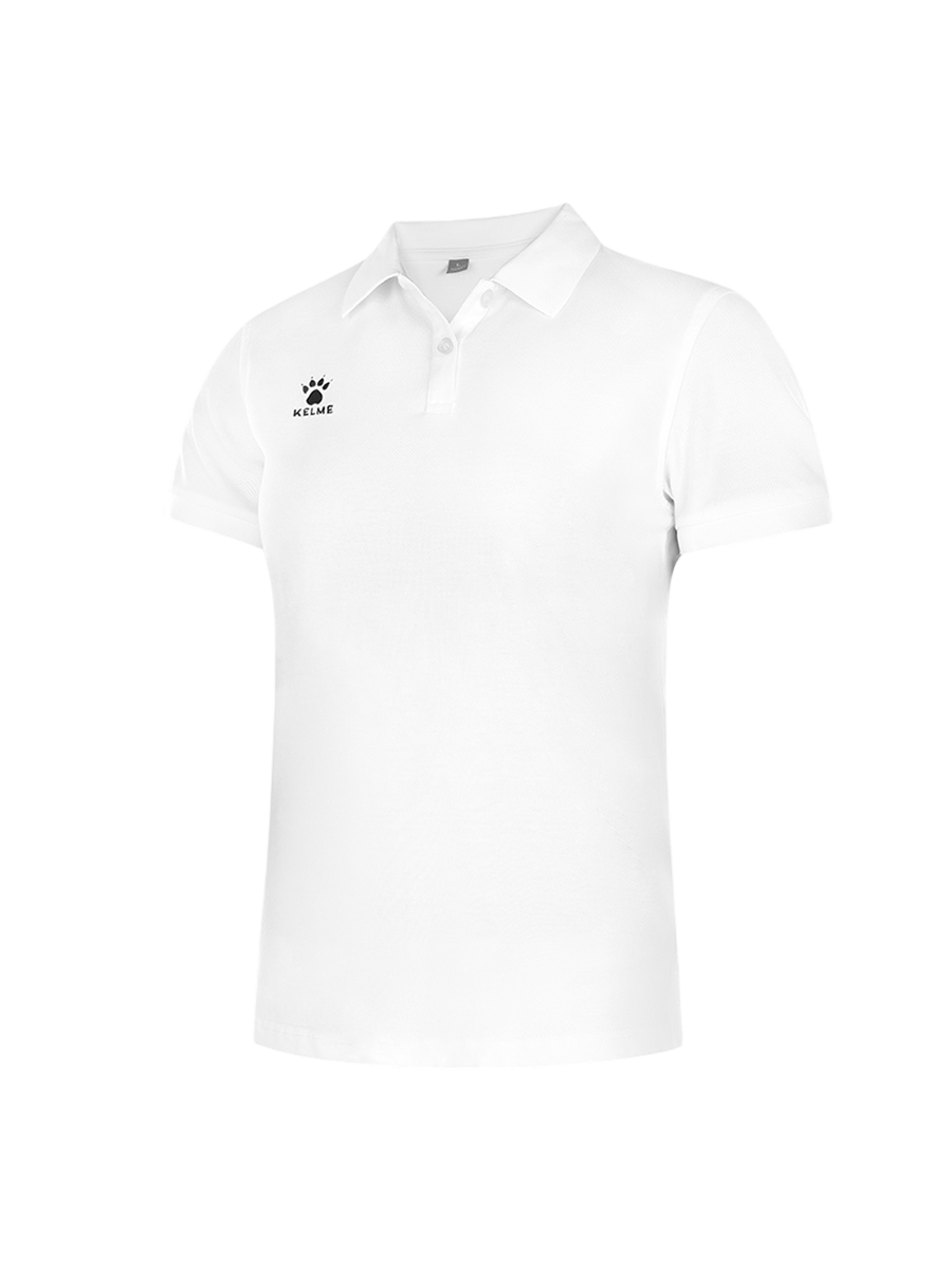 Футболка-поло KELME Short Sleeve Polo Shirt White