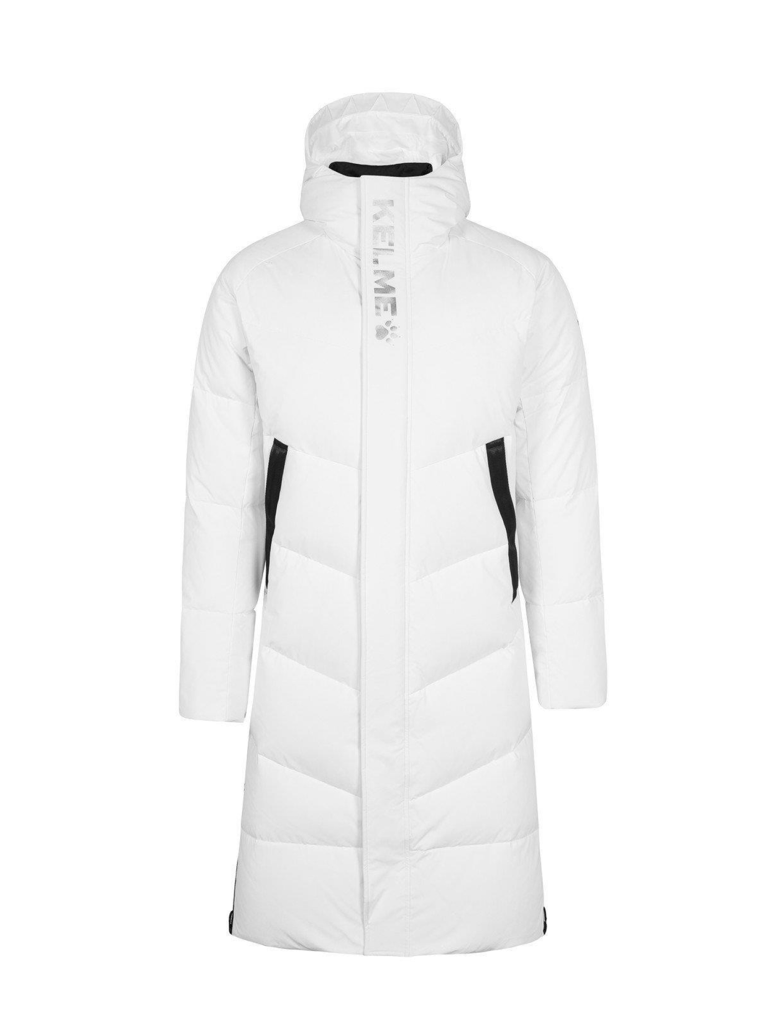 Пуховик KELME Long Down Jacket White