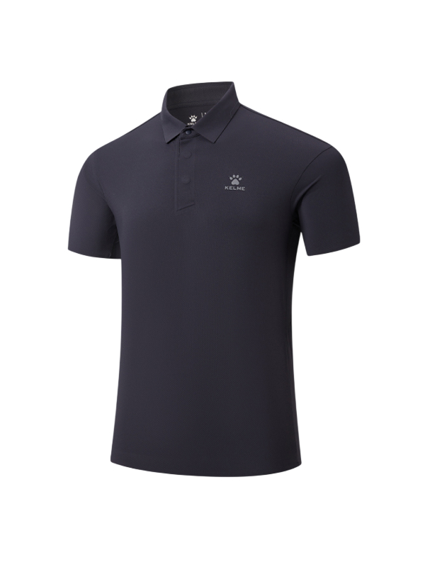 Футболка-поло KELME Short-sleeved Polo Shirt Dark Blue
