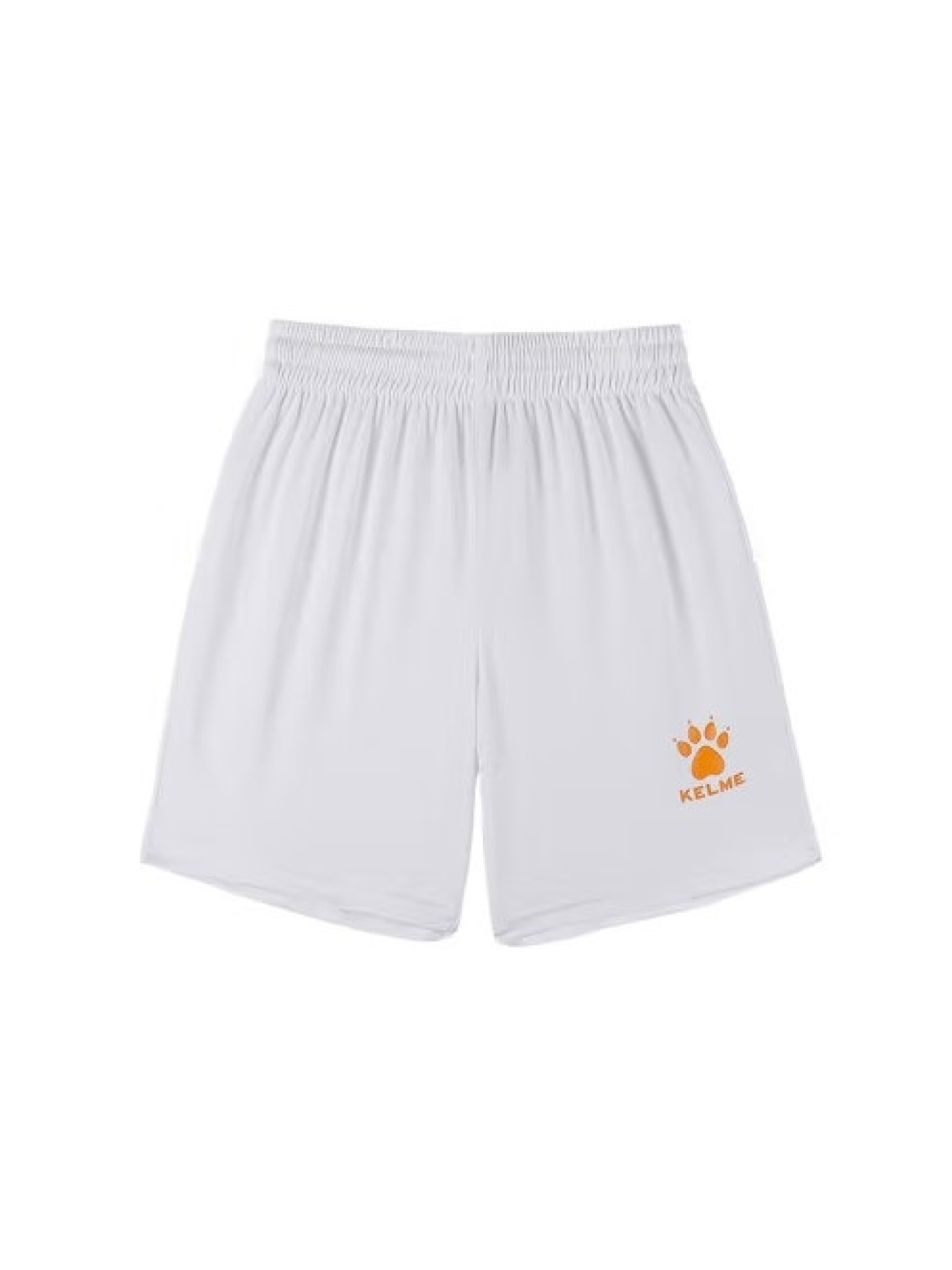Детские шорты KELME Football Shorts (Kids) (White/Orange)