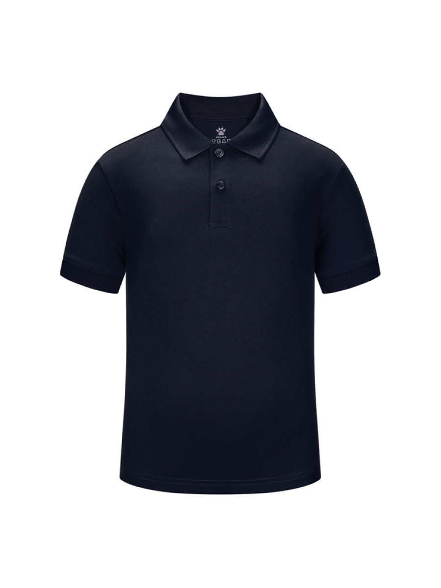 Детская футболка-поло KELME Children's Short Sleeve Polo Shirt Dark Blue