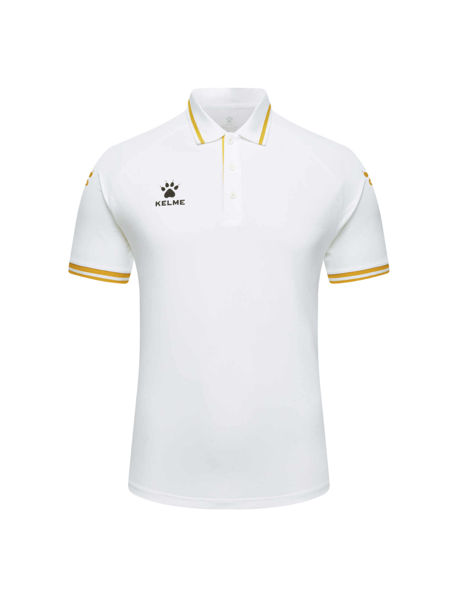 Футболка-поло KELME Short Sleeve Polo Shirt White