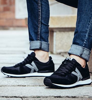 Кроссовки KELME Vintage Casual Shoes Black