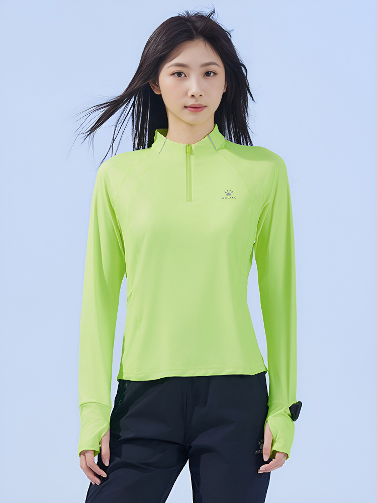Олимпийка KELME Long Sleeve T-shirt Green