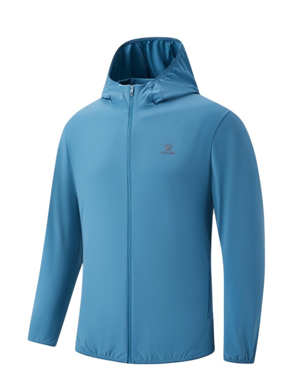 Ветровка KELME Woven Sun Protection Clothing Blue