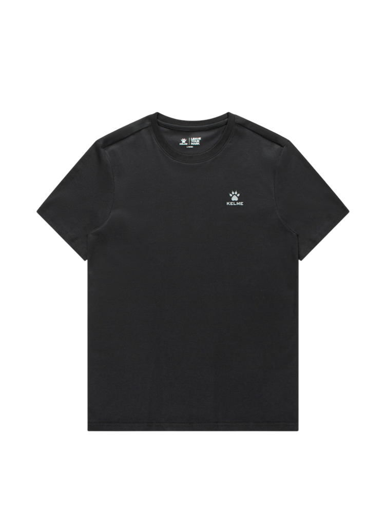 Футболка KELME Round Neck Short Sleeve T-Shirt Black