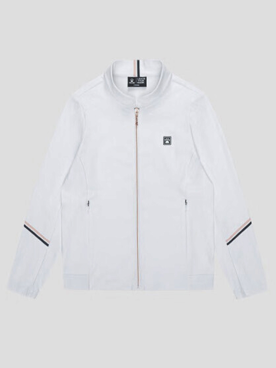 Олимпийка KELME Knitted Stand Collar Jacket White