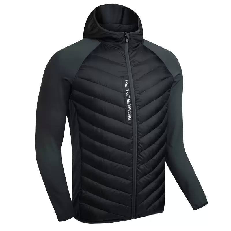 Куртка утепленная KELME Men Casual Down Jacket (Black/Dark Grey)