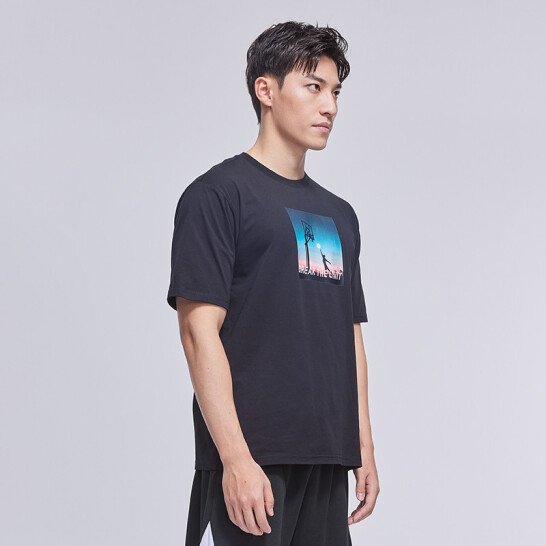 Футболка KELME Crew Neck T-Shirt Black