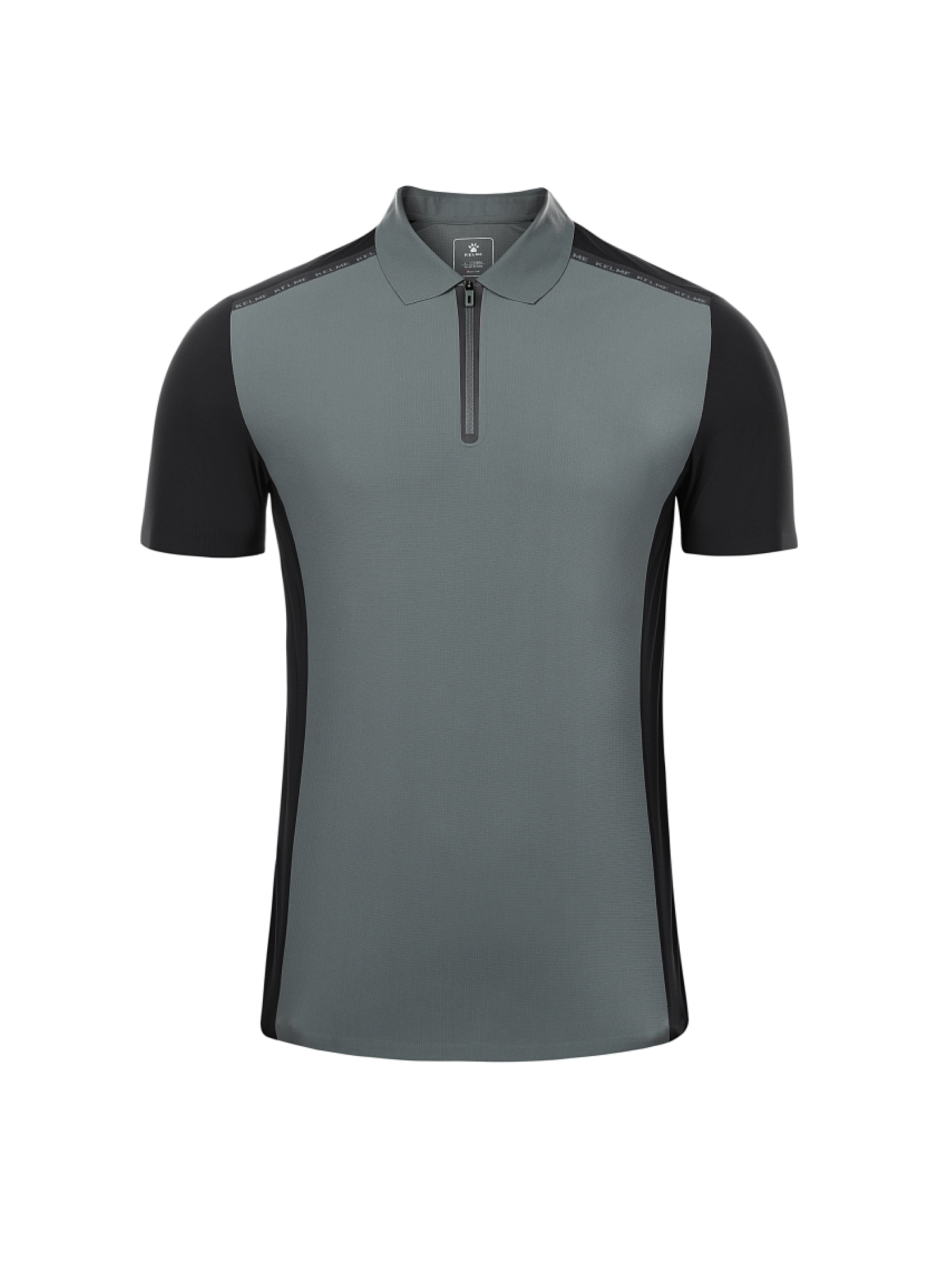Футболка KELME Short Sleeve Polo Shirt Grey
