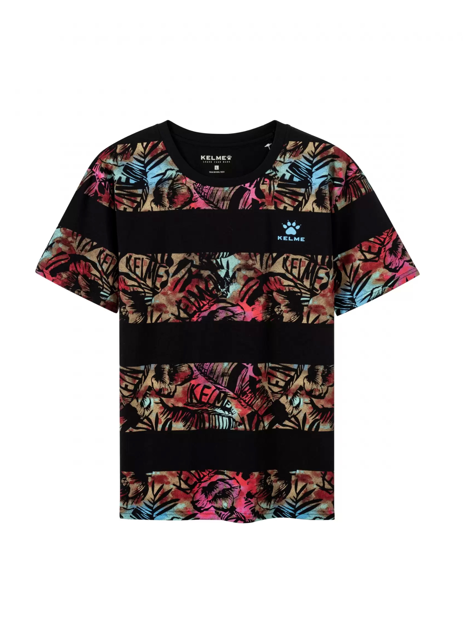 Футболка KELME Round Neck Short T Black