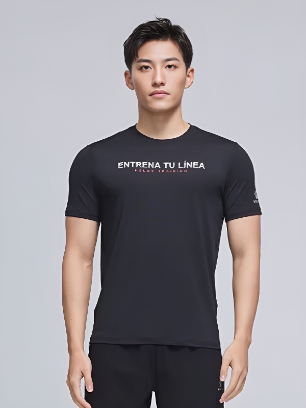 Футболка KELME Crew Neck T-Shirt Black