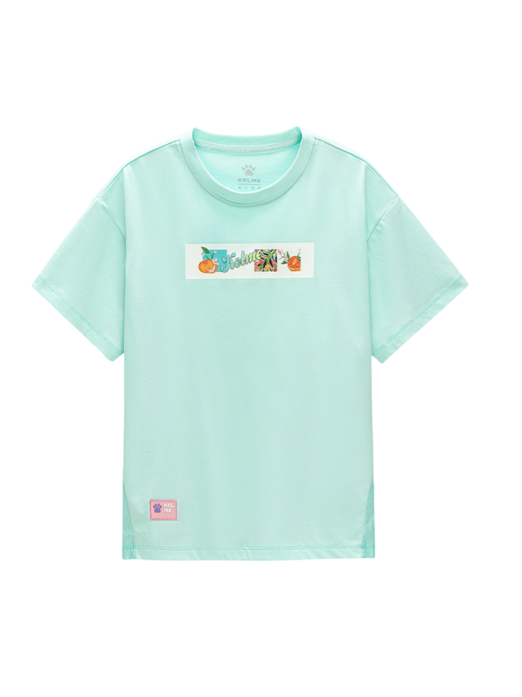 Футболка KELME Short Sleeve T-Shirt Kid Green
