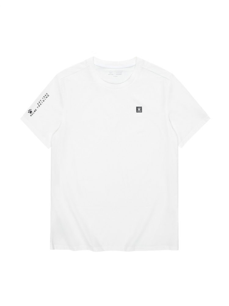 Футболка KELME Round Neck Short Sleeve T-Shirt White