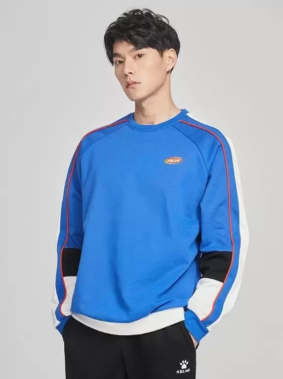 Свитшот KELME Round Neck Sweater Blue