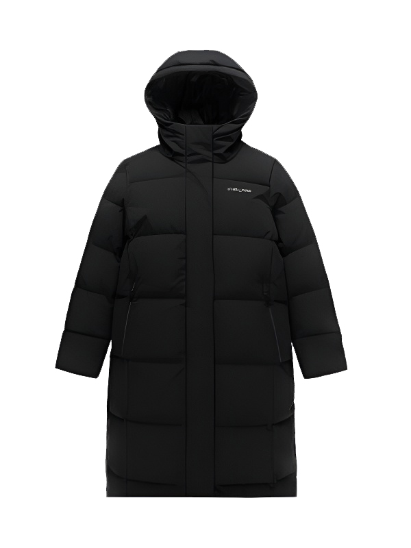 Пуховик KELME Long Down Jacket Black