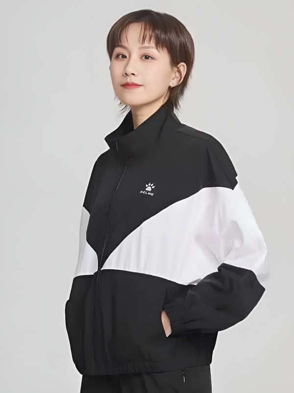 Ветровка KELME Woven Jacket (Black/White)