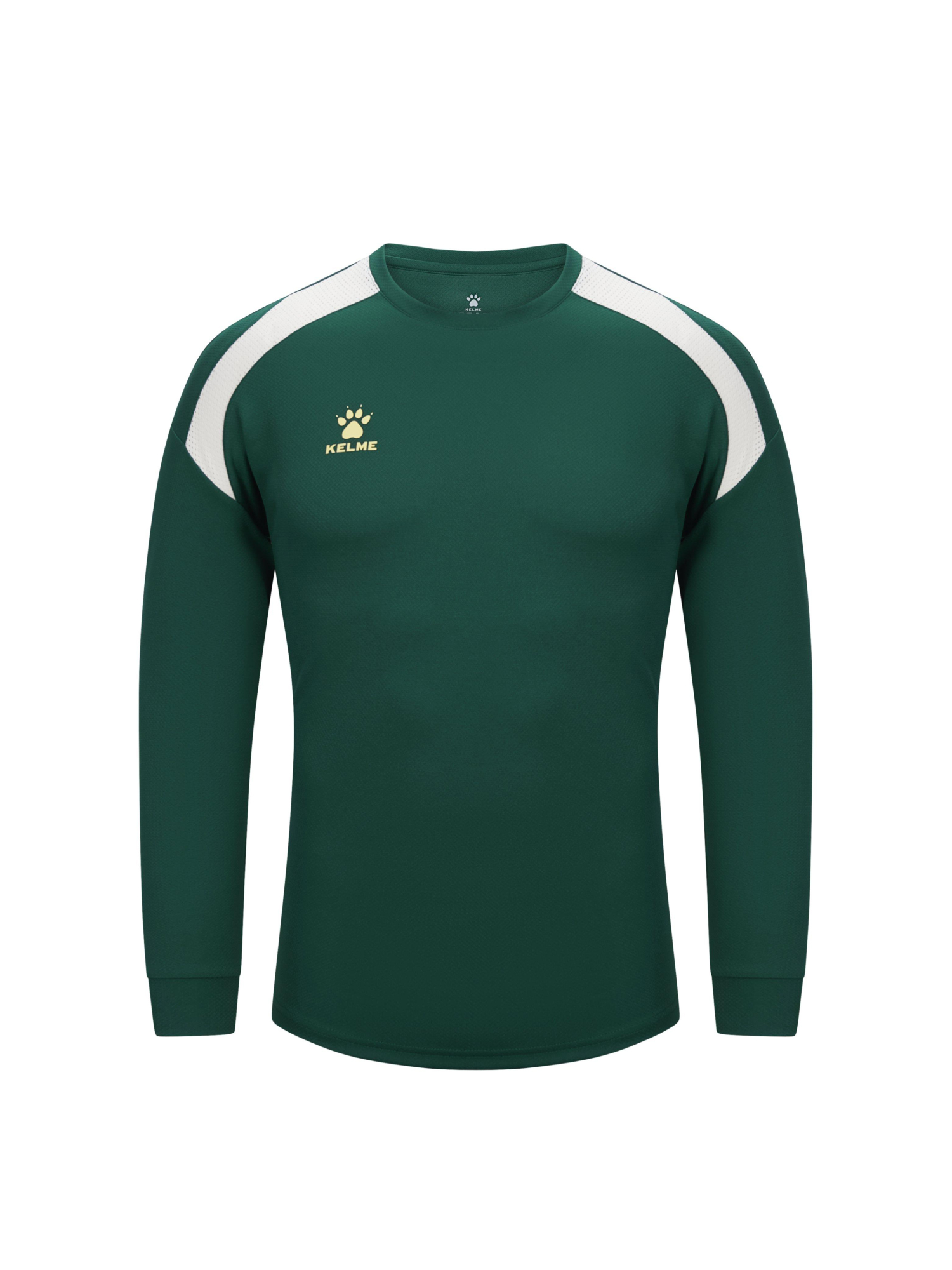 Свитшот KELME Long-Sleeve Crew-Neck T-Shirt Dark Green