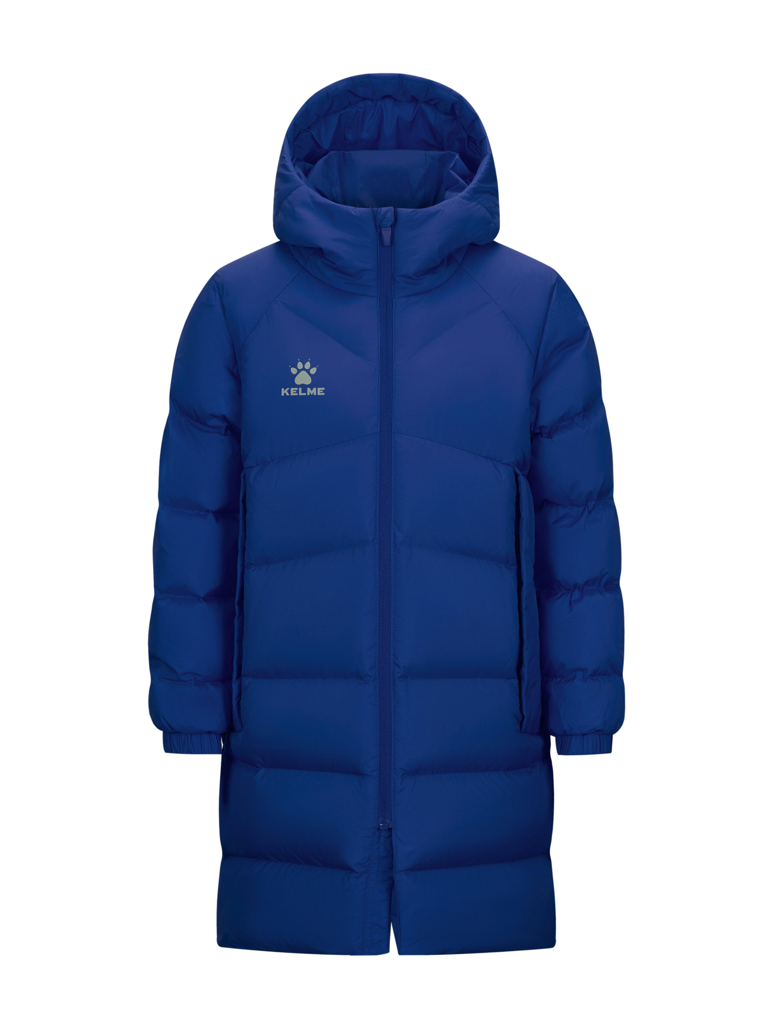 Детский пуховик KELME Children's Long Down Jacket Blue